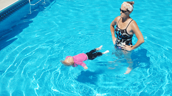 Going Swimming lesson for my kids