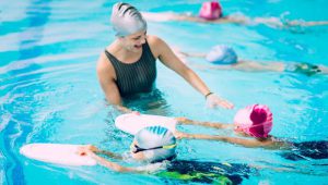 I make my kids to take swim lesson