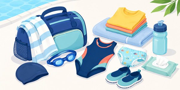 What Parents Should Pack for the First Swimming Lesson