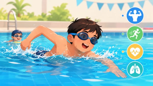 Swimming Builds Physical Strength and Fitness